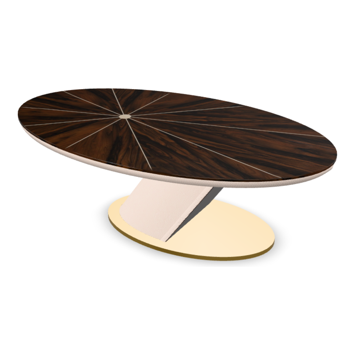 Coffee Table 893 A Oval
