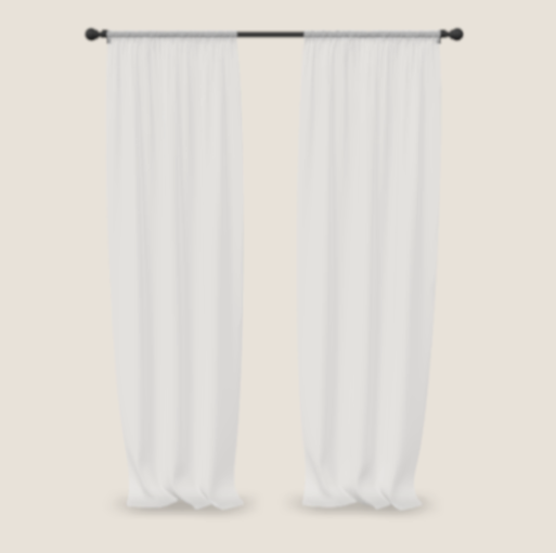 Semi-Sheer Curtain (test)