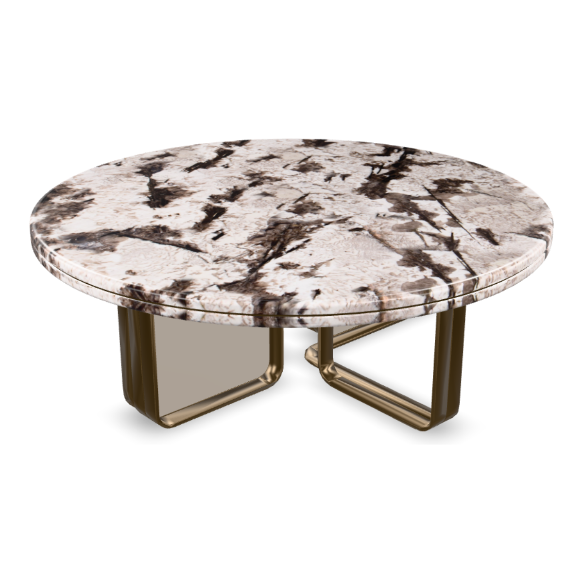 YA03 Large Round Coffee Table F