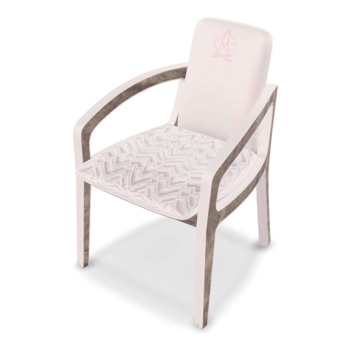 YA03 Lounge Chair B — Quilted Leather